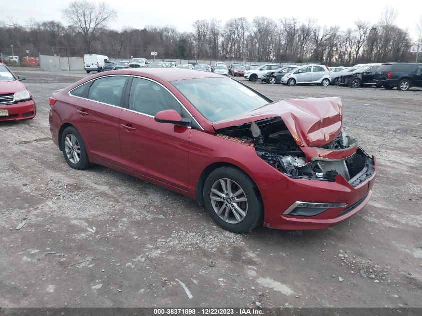 2015 Hyundai Sonata Se VIN: 5NPE24AF8FH180639 Lot: 38371898