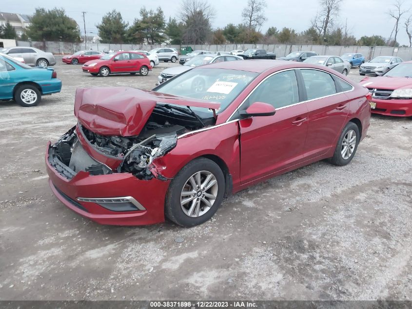 2015 Hyundai Sonata Se VIN: 5NPE24AF8FH180639 Lot: 38371898