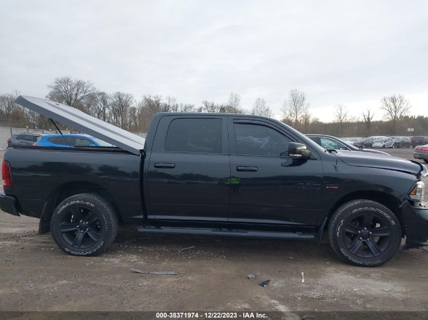 2017 Ram 1500 Night 4X4 5'7 Box VIN: 1C6RR7MT4HS859402 Lot: 38371974