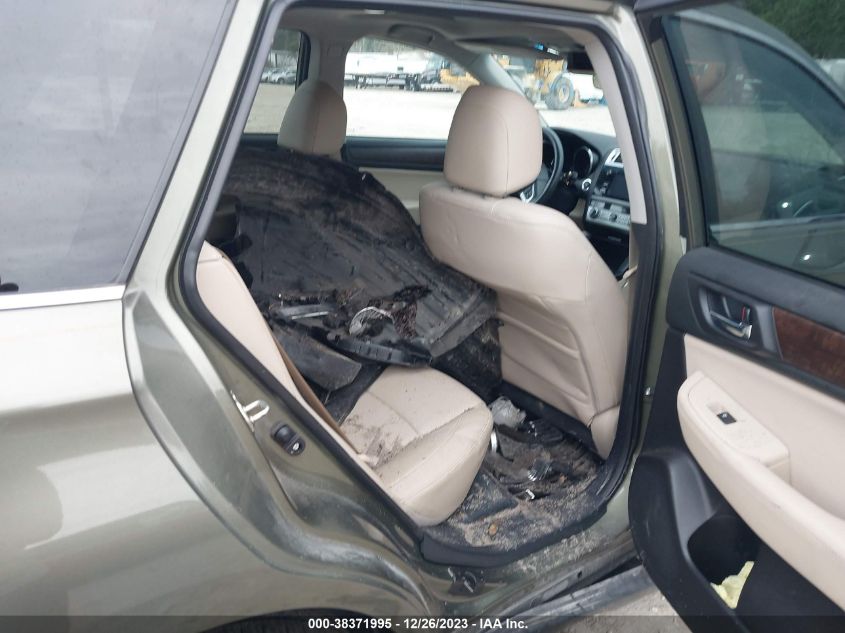 2017 Subaru Outback 3.6R Limited VIN: 4S4BSENC6H3236967 Lot: 38371995