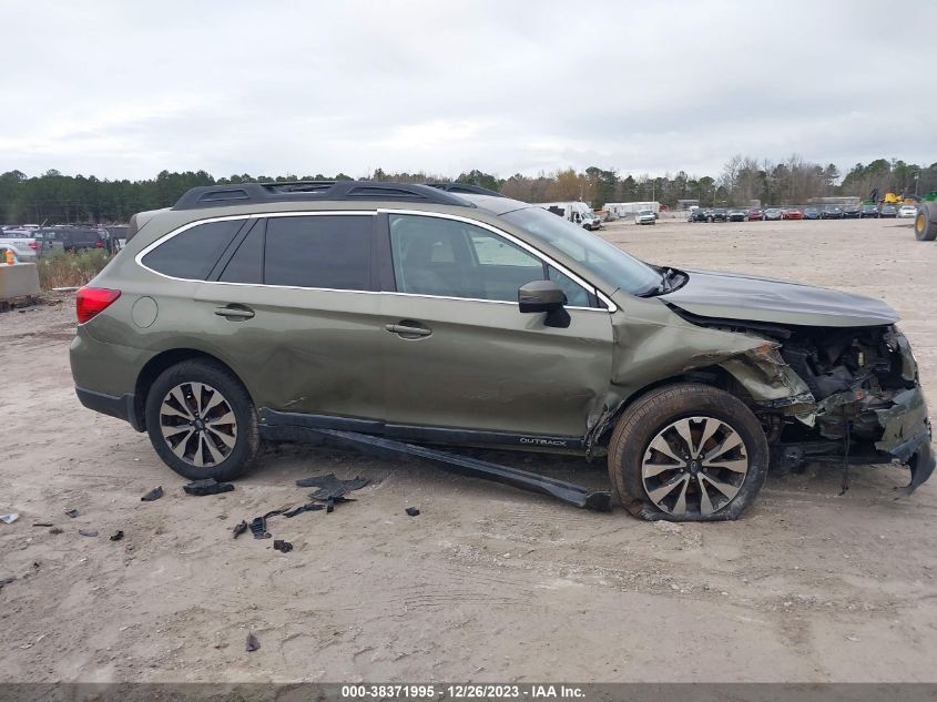 2017 Subaru Outback 3.6R Limited VIN: 4S4BSENC6H3236967 Lot: 38371995