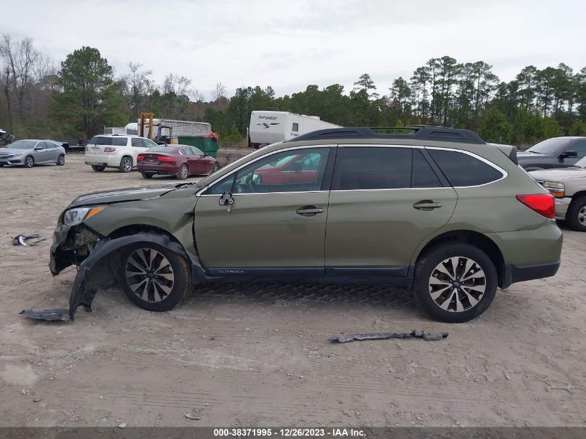 2017 Subaru Outback 3.6R Limited VIN: 4S4BSENC6H3236967 Lot: 38371995