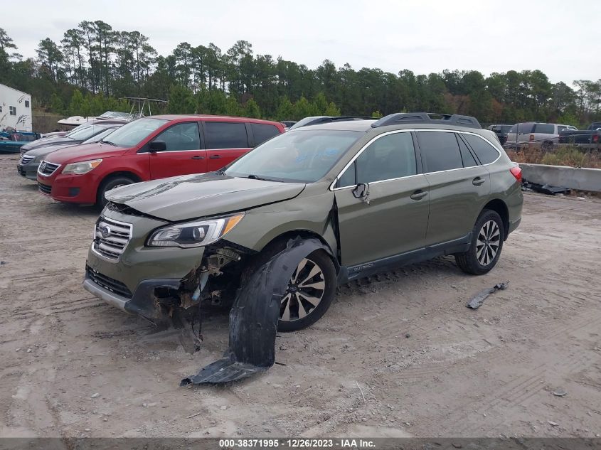 2017 Subaru Outback 3.6R Limited VIN: 4S4BSENC6H3236967 Lot: 38371995