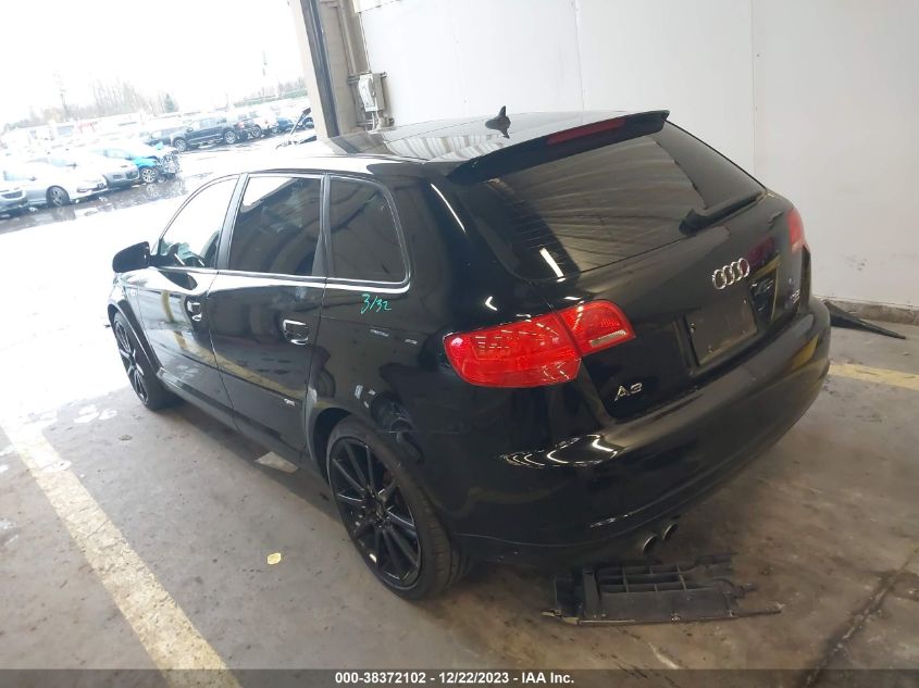 2008 Audi A3 3.2 VIN: WAUKD78P38A118392 Lot: 38372102