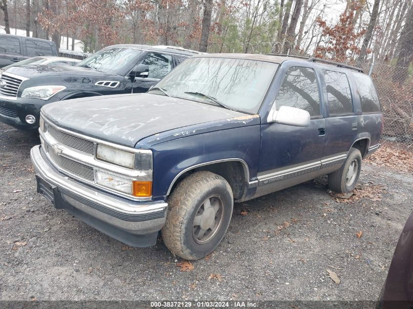 1997 Chevrolet Tahoe Lt VIN: 1GNEC13R9VJ395852 Lot: 38372129