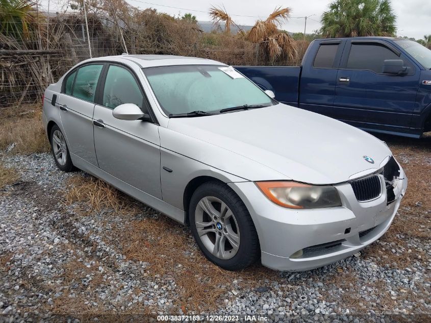 2007 BMW 328I VIN: WBAVA33507KX78306 Lot: 38372189