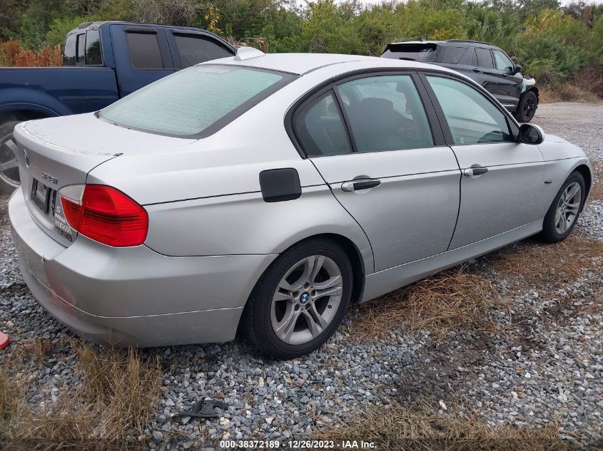 2007 BMW 328I VIN: WBAVA33507KX78306 Lot: 38372189