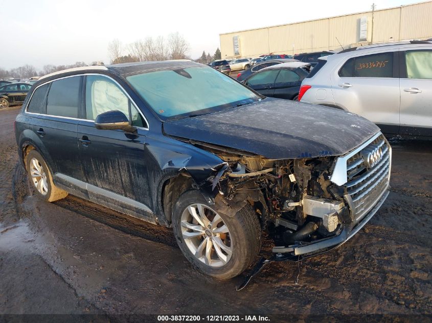 2017 Audi Q7 2.0T Premium VIN: WA1AHAF75HD048339 Lot: 38372200