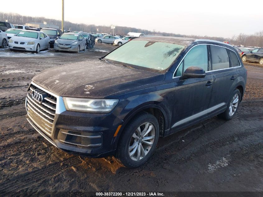 2017 Audi Q7 2.0T Premium VIN: WA1AHAF75HD048339 Lot: 38372200