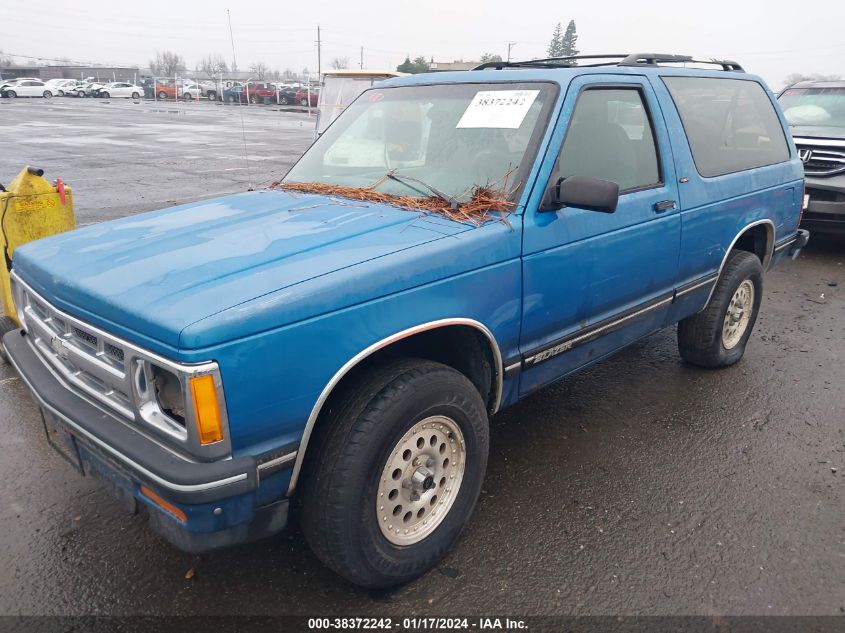 1GNCT18W9P0142738 1993 Chevrolet Blazer S10