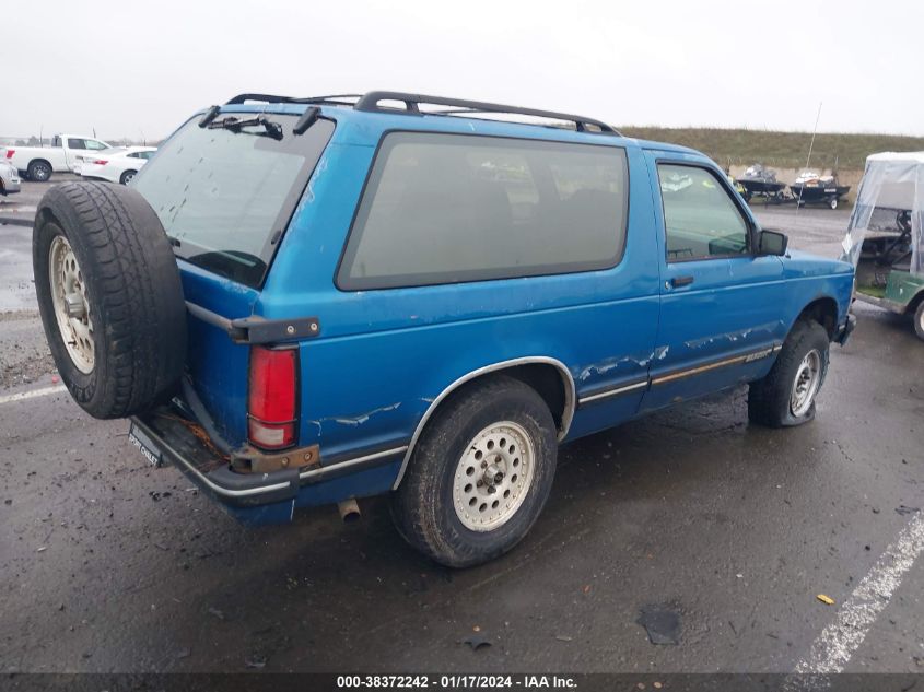 1GNCT18W9P0142738 1993 Chevrolet Blazer S10