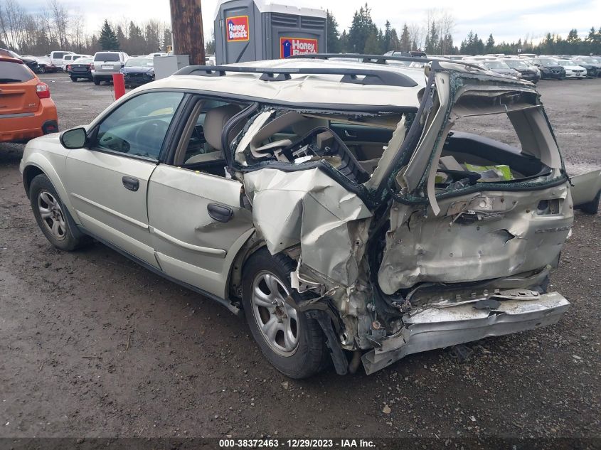 4S4BP61C376325390 2007 Subaru Outback 2.5I Basic