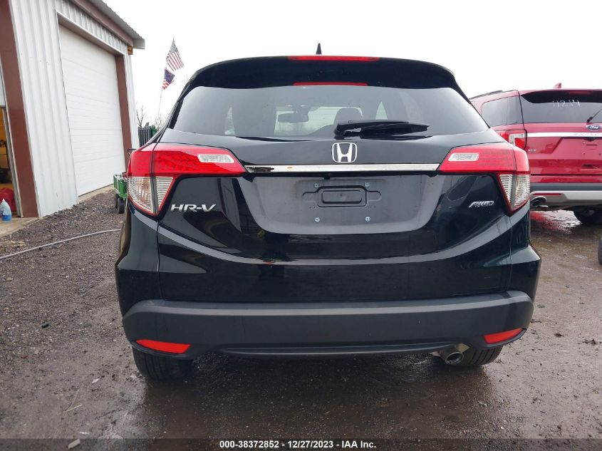 2022 Honda Hr-V Awd Ex-L VIN: 3CZRU6H74NM712879 Lot: 38372852