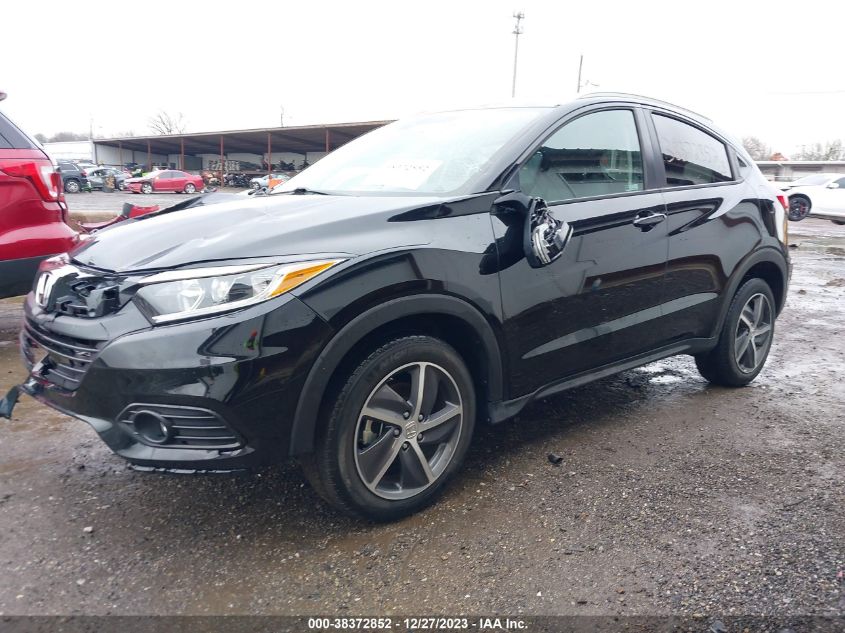 2022 Honda Hr-V Awd Ex-L VIN: 3CZRU6H74NM712879 Lot: 38372852