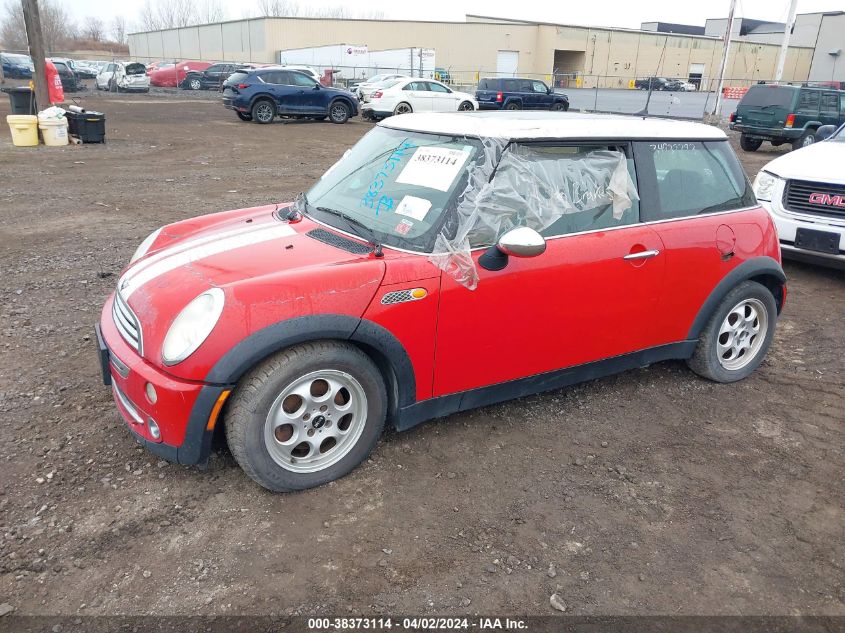 2005 Mini Cooper VIN: WMWRC33485TC58271 Lot: 38373114