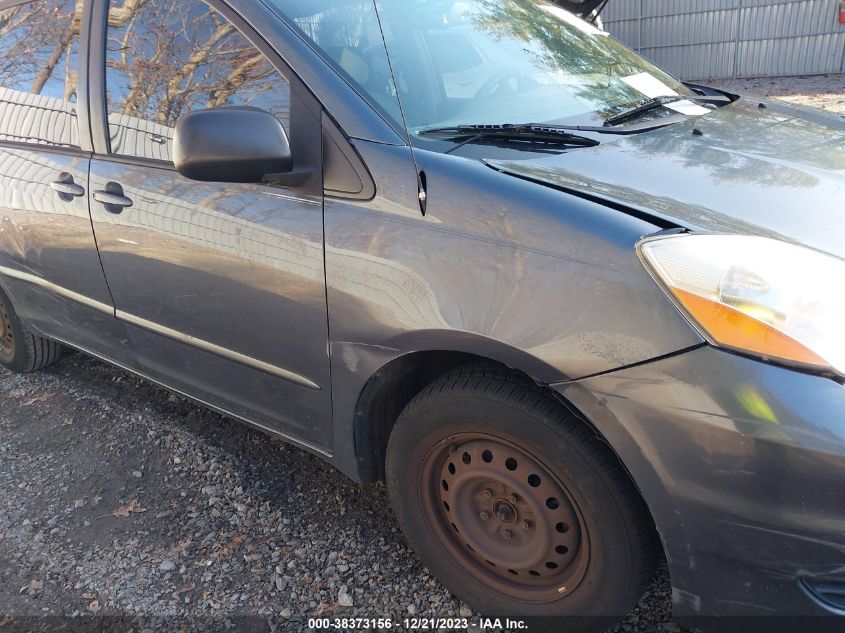 2008 Toyota Sienna Ce VIN: 5TDZK23C38S140491 Lot: 38373156