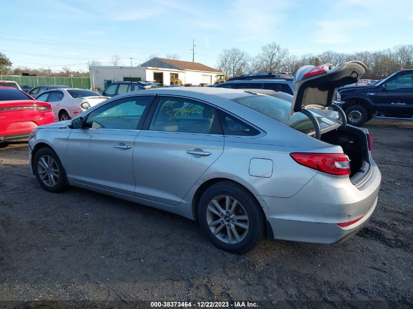 2016 Hyundai Sonata Se VIN: 5NPE24AF7GH289224 Lot: 38373464