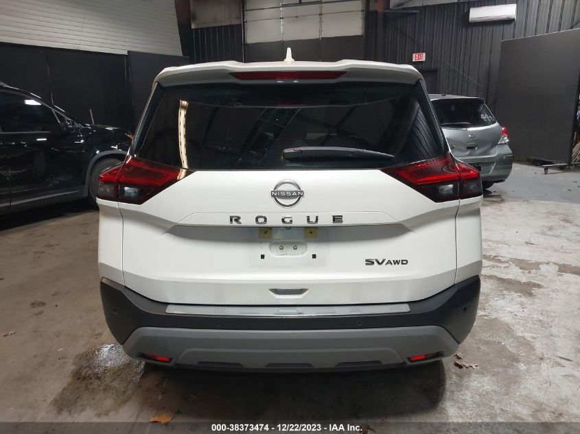 JN8BT3BB4PW180269 2023 Nissan Rogue Sv Intelligent Awd