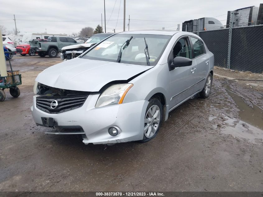 2012 Nissan Sentra 2.0 Sl VIN: 3N1AB6AP5CL712706 Lot: 38373570