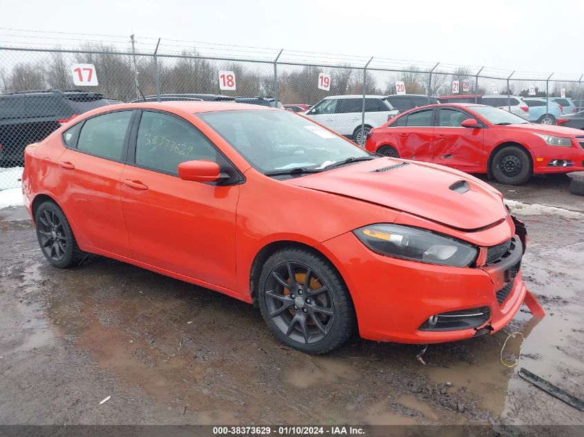 2016 Dodge Dart Sxt VIN: 1C3CDFBB7GD624548 Lot: 38373629