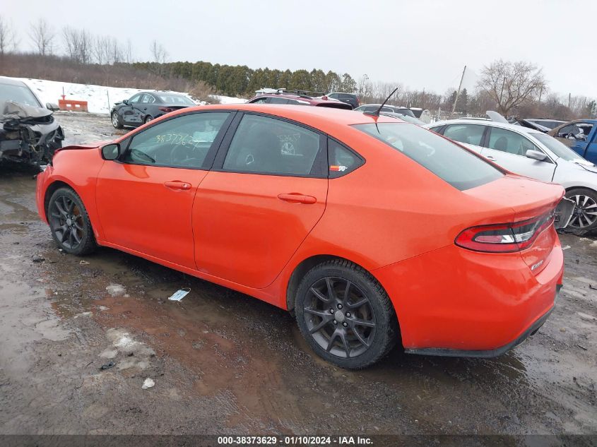 2016 Dodge Dart Sxt VIN: 1C3CDFBB7GD624548 Lot: 38373629