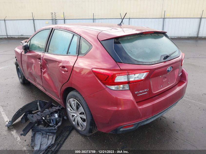 2018 Subaru Impreza 2.0I VIN: 4S3GTAA62J3742172 Lot: 38373759