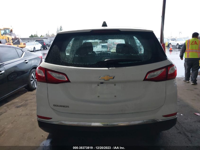 2018 Chevrolet Equinox Ls VIN: 2GNAXHEV5J6307781 Lot: 38373819