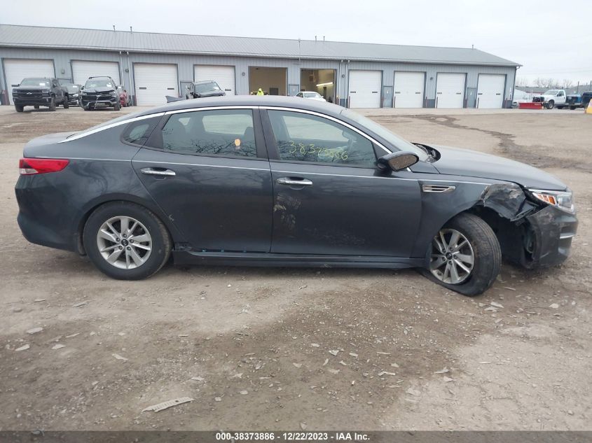 2017 Kia Optima Lx VIN: 5XXGT4L36HG136050 Lot: 38373886