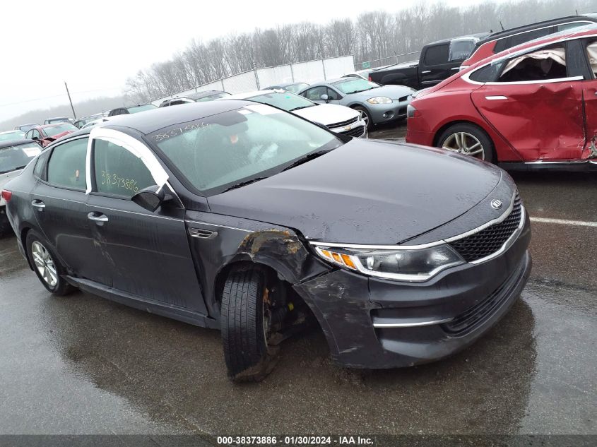 2017 Kia Optima Lx VIN: 5XXGT4L36HG136050 Lot: 38373886