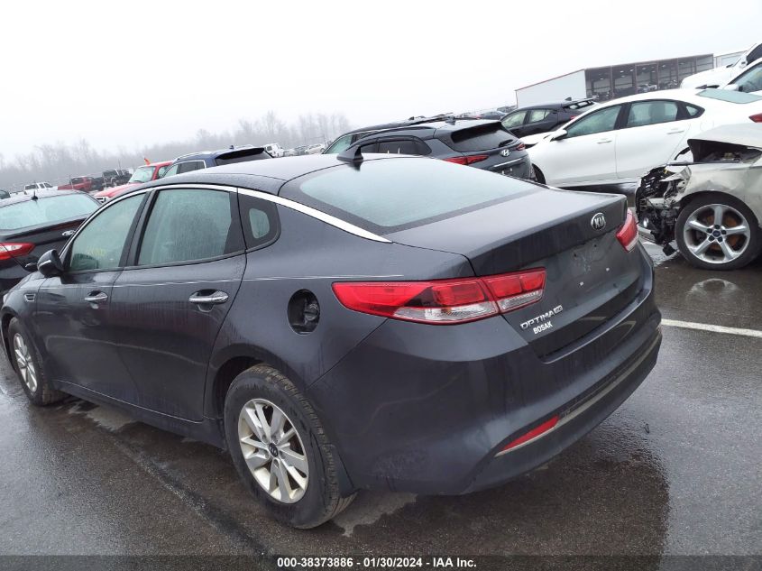 2017 Kia Optima Lx VIN: 5XXGT4L36HG136050 Lot: 38373886