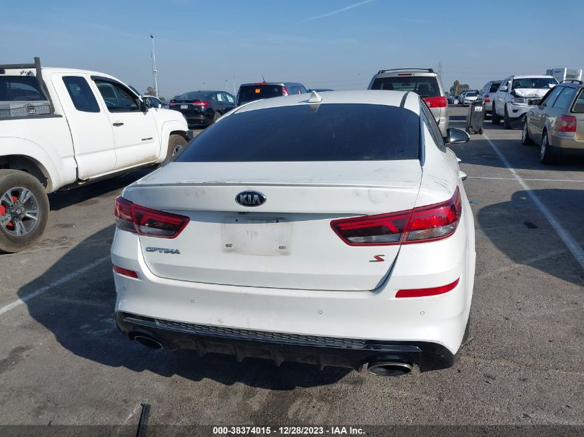 2020 Kia Optima S VIN: 5XXGT4L34LG412069 Lot: 38374015