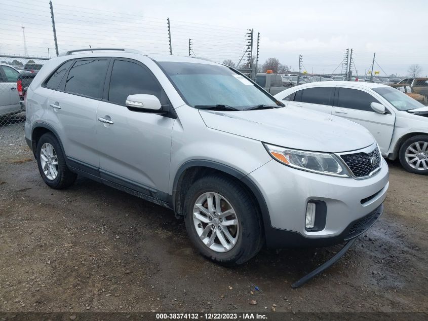 2014 Kia Sorento Lx VIN: 5XYKT3A66EG440018 Lot: 38374132