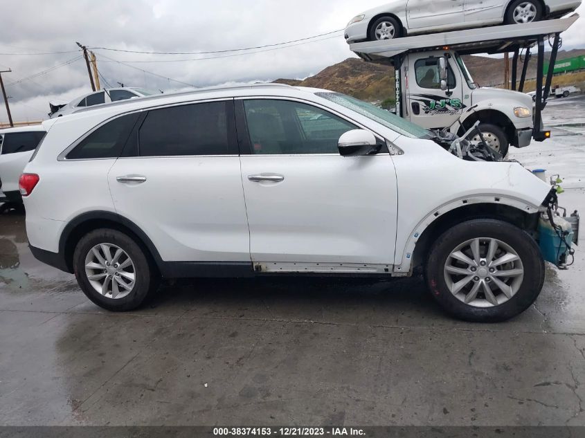 2017 Kia Sorento 2.4L Lx VIN: 5XYPG4A38HG189867 Lot: 38374153