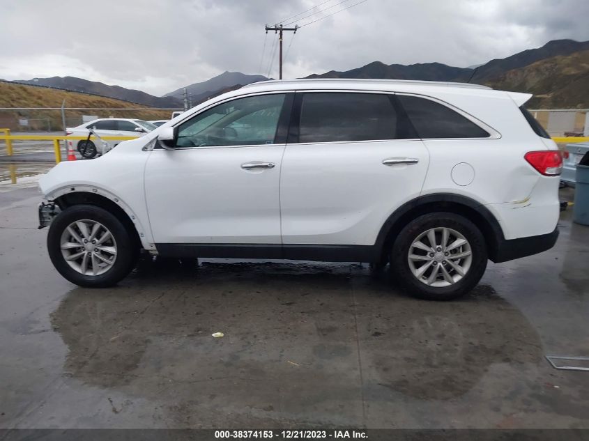 2017 Kia Sorento 2.4L Lx VIN: 5XYPG4A38HG189867 Lot: 38374153