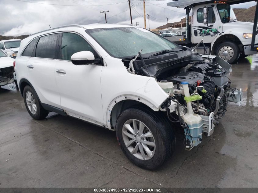 2017 Kia Sorento 2.4L Lx VIN: 5XYPG4A38HG189867 Lot: 38374153