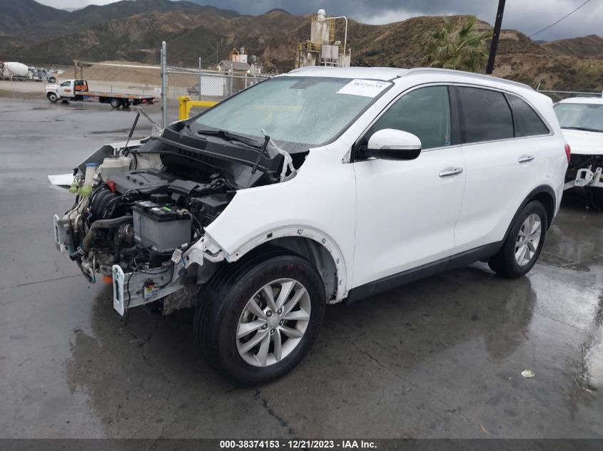 2017 Kia Sorento 2.4L Lx VIN: 5XYPG4A38HG189867 Lot: 38374153