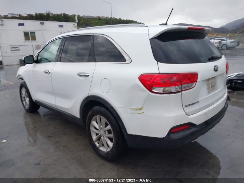 2017 Kia Sorento 2.4L Lx VIN: 5XYPG4A38HG189867 Lot: 38374153