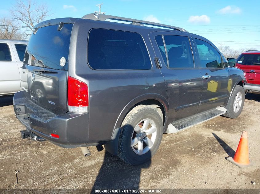 2012 Nissan Armada Sv VIN: 5N1BA0ND9CN621919 Lot: 38374307