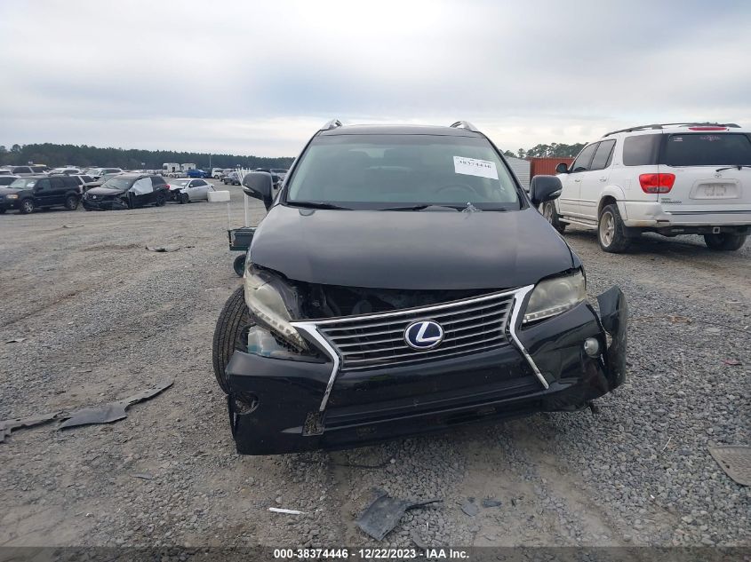 2013 Lexus Rx 450H VIN: JTJBC1BA5D2442033 Lot: 38374446