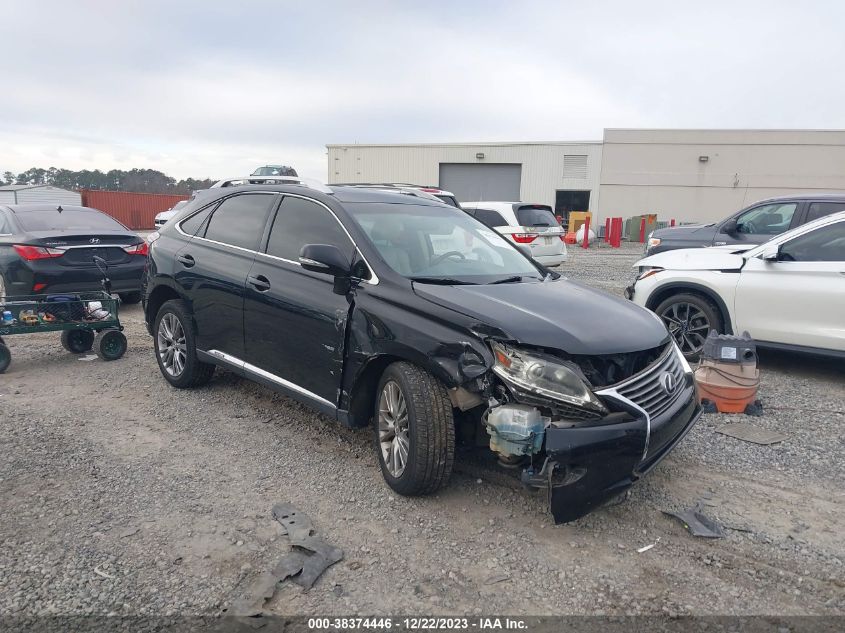 2013 Lexus Rx 450H VIN: JTJBC1BA5D2442033 Lot: 38374446