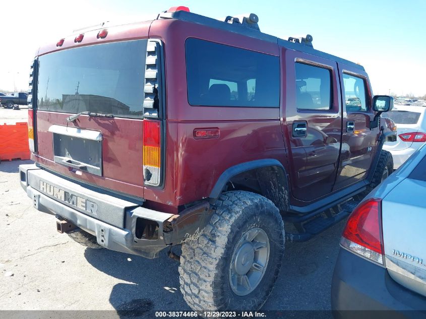 2003 Hummer H2 VIN: 5GRGN23U33H115187 Lot: 38374466