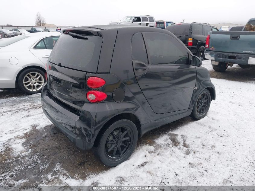 2008 Smart Fortwo Passion/Pure VIN: WMEEJ31X38K161959 Lot: 38374587