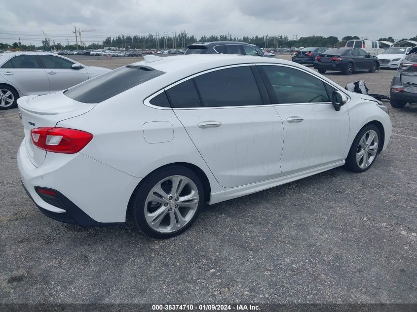 2016 Chevrolet Cruze Premier Auto VIN: 1G1BG5SM7G7262996 Lot: 38374710