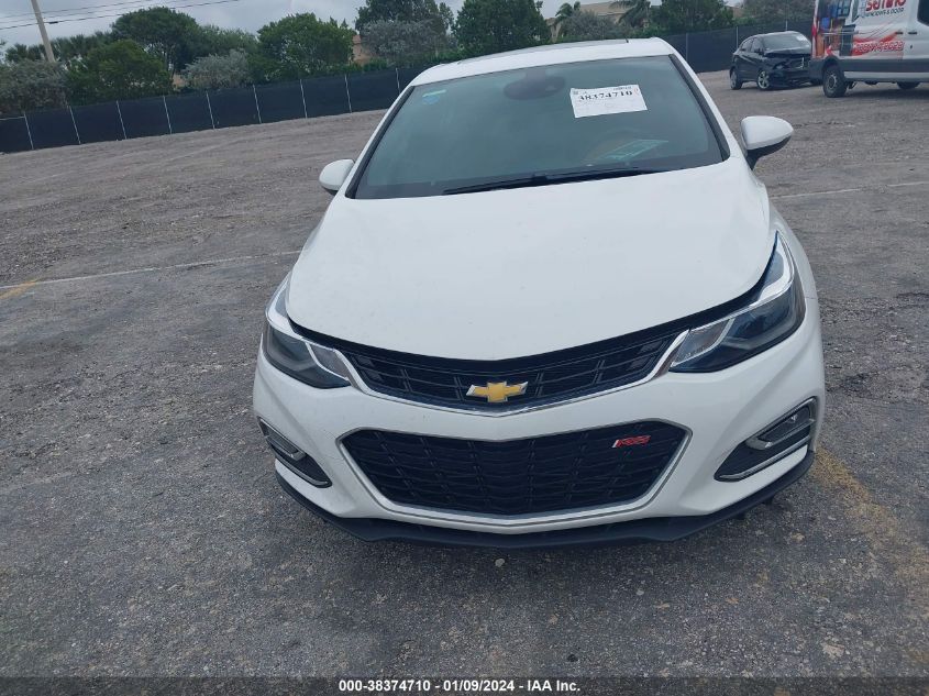 2016 Chevrolet Cruze Premier Auto VIN: 1G1BG5SM7G7262996 Lot: 38374710