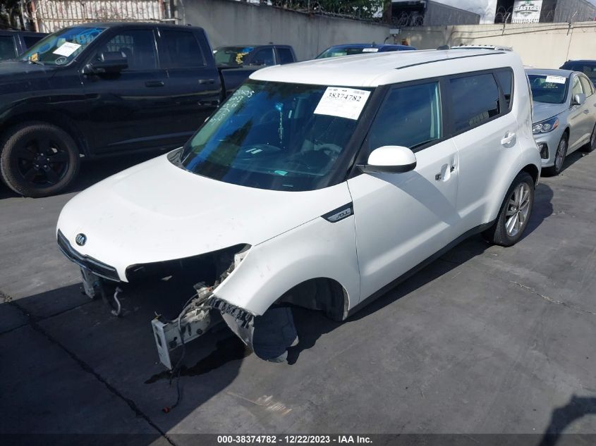 2017 Kia Soul + VIN: KNDJP3A54H7444433 Lot: 38374782