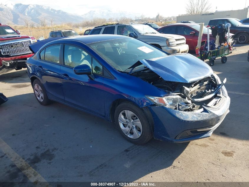 2014 Honda Civic Lx VIN: 19XFB2F52EE247828 Lot: 38374907