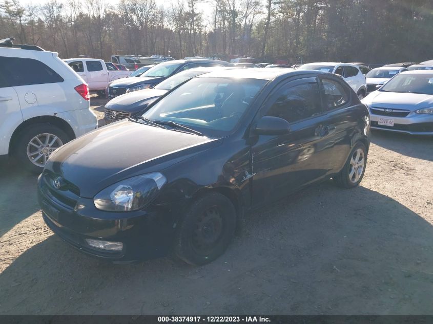 2007 Hyundai Accent Se VIN: KMHCN36C67U039661 Lot: 38374917