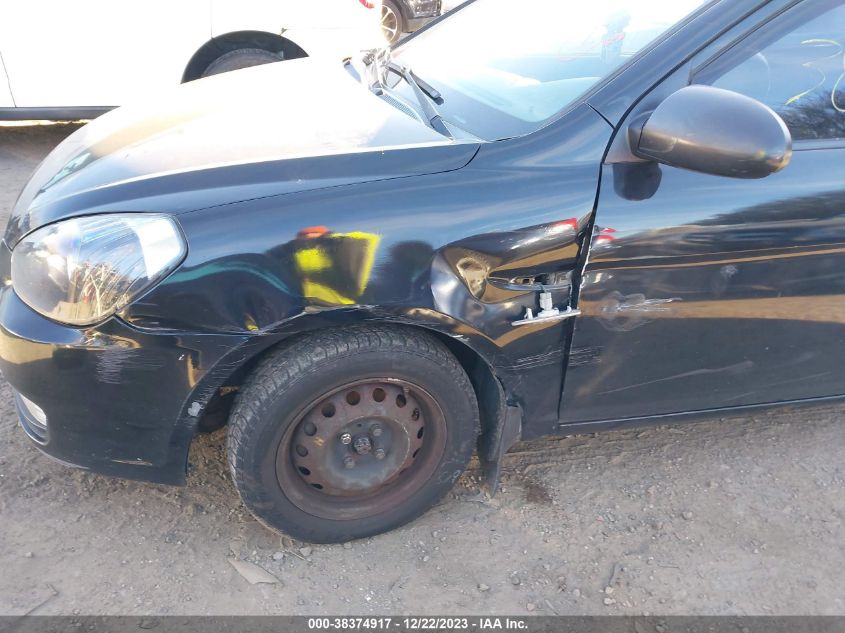 2007 Hyundai Accent Se VIN: KMHCN36C67U039661 Lot: 38374917