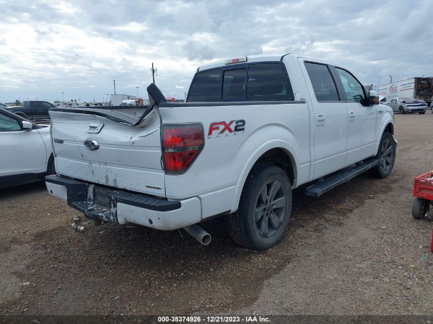 2014 Ford F-150 Fx2 VIN: 1FTFW1CF0EKE95634 Lot: 38374926