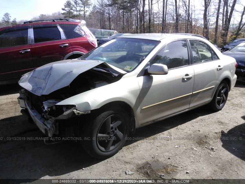 2004 Mazda Mazda6 I VIN: 1YVFP80C445N54563 Lot: 38375039
